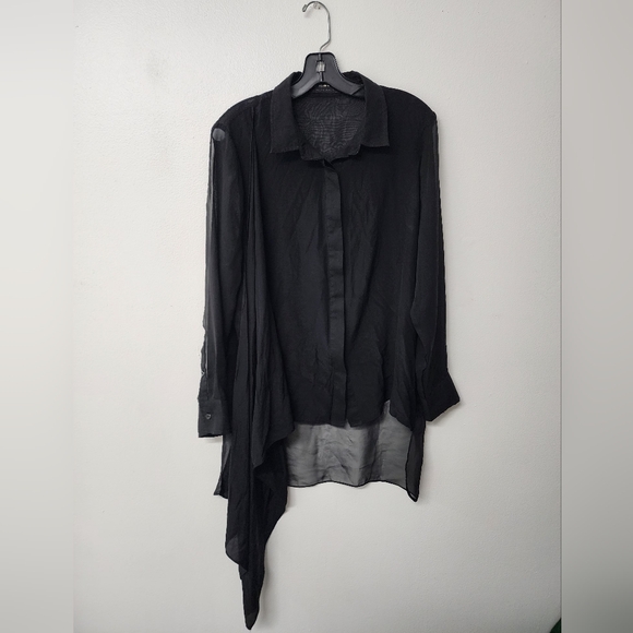 RELIGION Asymmetrical Shirt - Picture 1 of 3